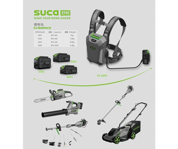 Details of SUCA 40V Li-Battery