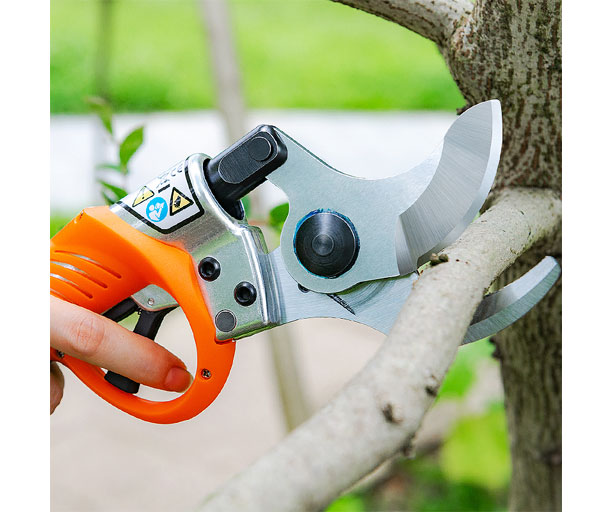 450W Cordless Electric Pruning Shears Handheld Garden Branch Shears Tools