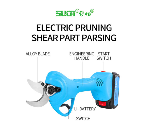 Details of SC-8602 30mm Li-ion Battery Cordless Pruning Shears