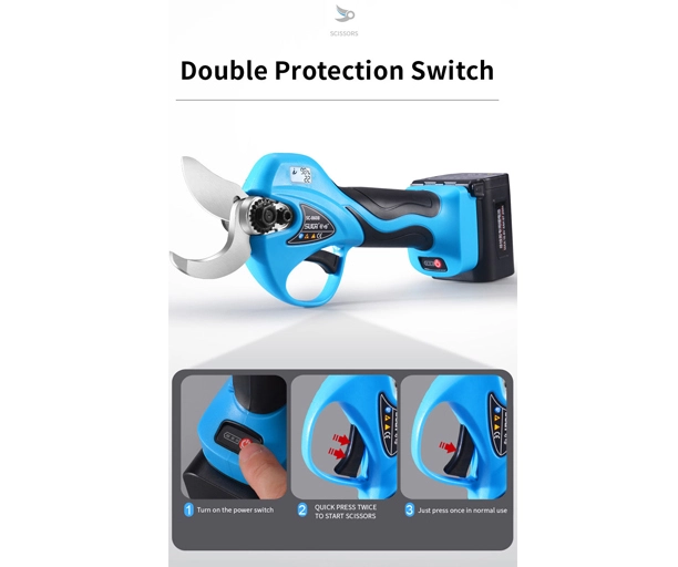 Details of SC-8608 Pro 32mm Electric Pruning Shears