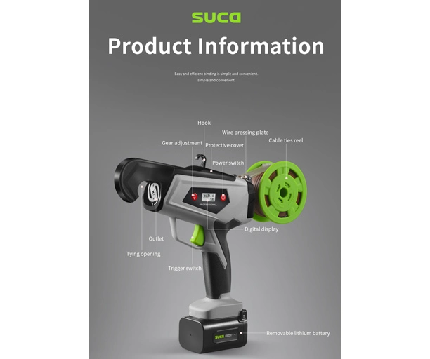 Details of SC-9601 Electric Plant Tying Machine