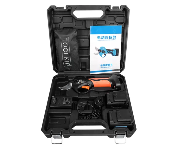SC-8608C 32mm Battery Operated Pruning Shears Electric Pole Trimmers With HD Digital Display
